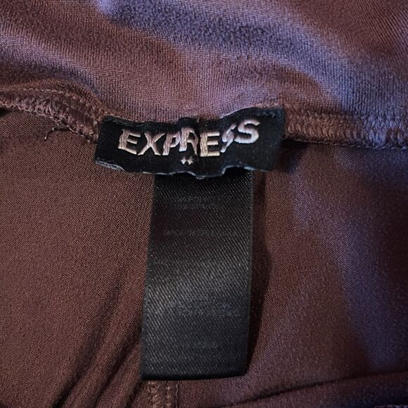 Express super soft leggings. Purple. Sz. Small. - Picture 5 of 10